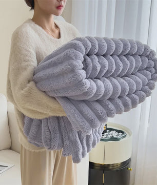 Luxe Pluche Plaid - Extra Dik & Warm - Comfortabel voor Bank & Bed