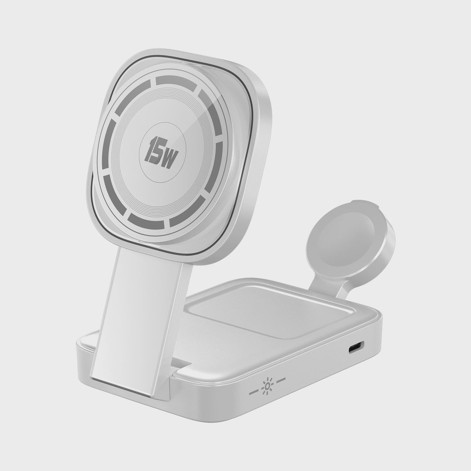 3-in-1 Magnetische Oplaadstation voor iPhone, Apple Watch & AirPods - Opvouwbaar