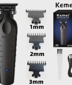 Kemei Professionele Draadloze Baardtrimmer & Tondeuse Set KM-1071/KM-2299