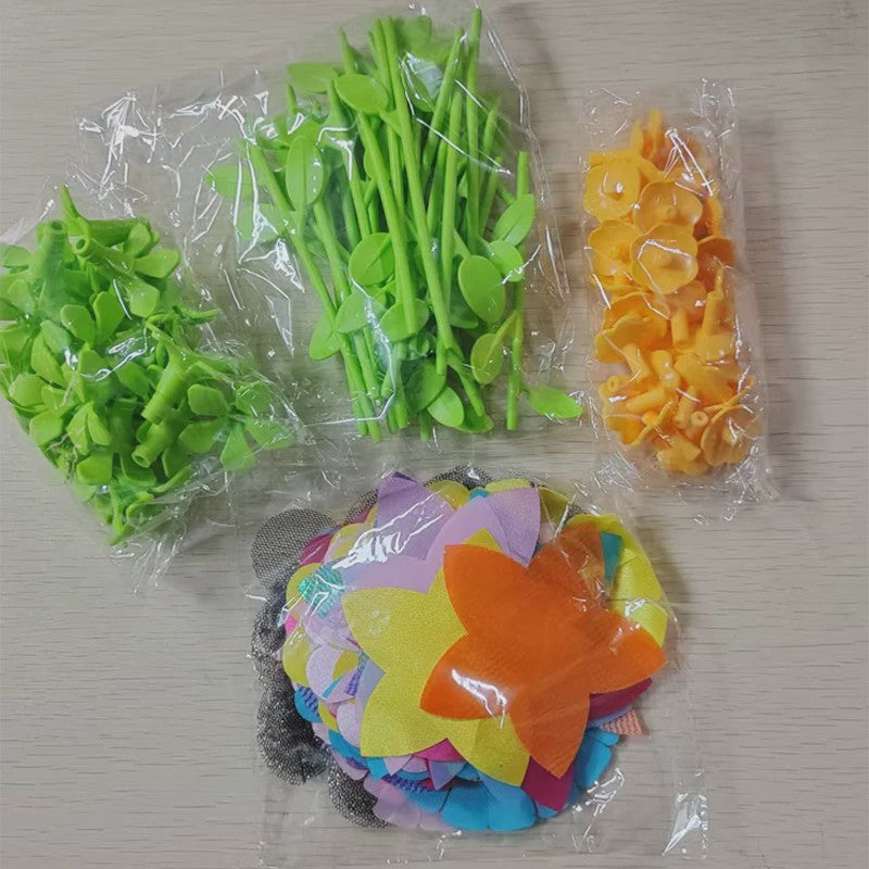 DIY Bloemen Knutselset met Embossing Machine - Interactief Speelgoed voor Kinderen