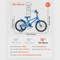 Kinderfiets BMX Stijl Blauw - 14, 16, 18 inch - Met Zijwieltjes