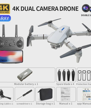 E88 Pro Max Drone: Opvouwbare Quadcopter met 4K Camera, Optische Flow en Beginnersvriendelijke Functies