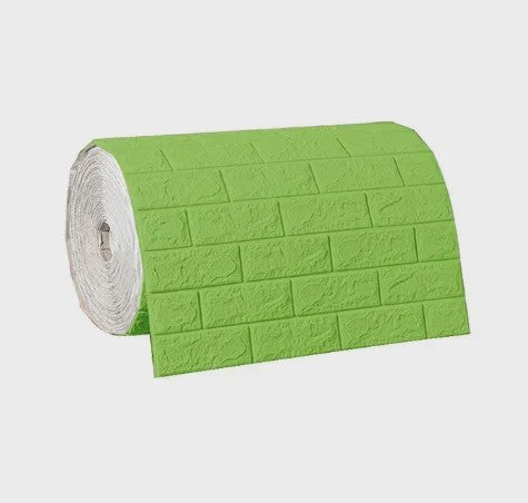 Retro 3D Muursticker Imitatie Baksteen - Zelfklevend Behang voor Woonkamer & Keuken