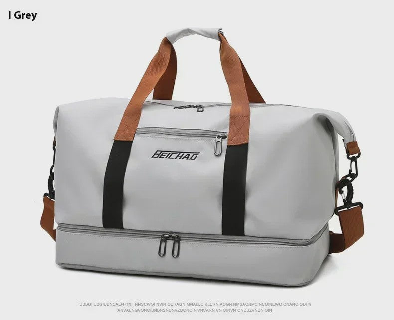 Grote Reistas Sporttas Duffle Bag - Waterafstotend, Schoenenvak, Ideaal voor Reizen & Fitness