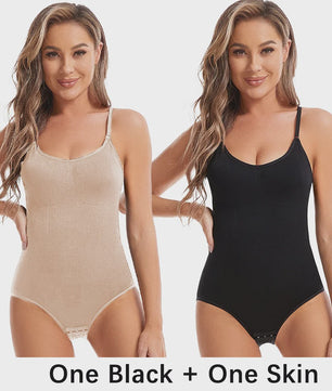 Naadloze Body Shaper met Butt Lifter & Open Kruis - Vormgevend en Corrigerend