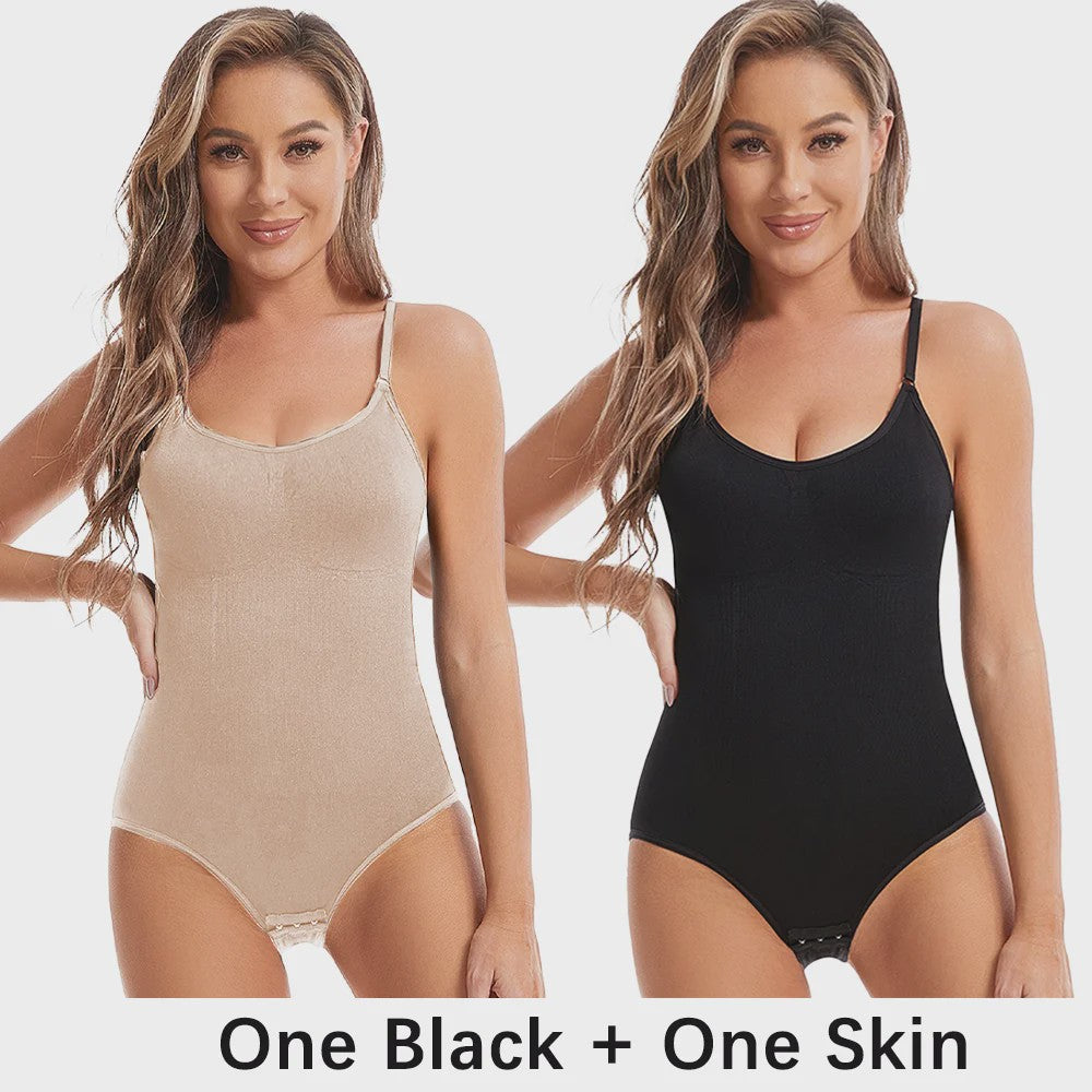 Naadloze Body Shaper met Butt Lifter & Open Kruis - Vormgevend en Corrigerend
