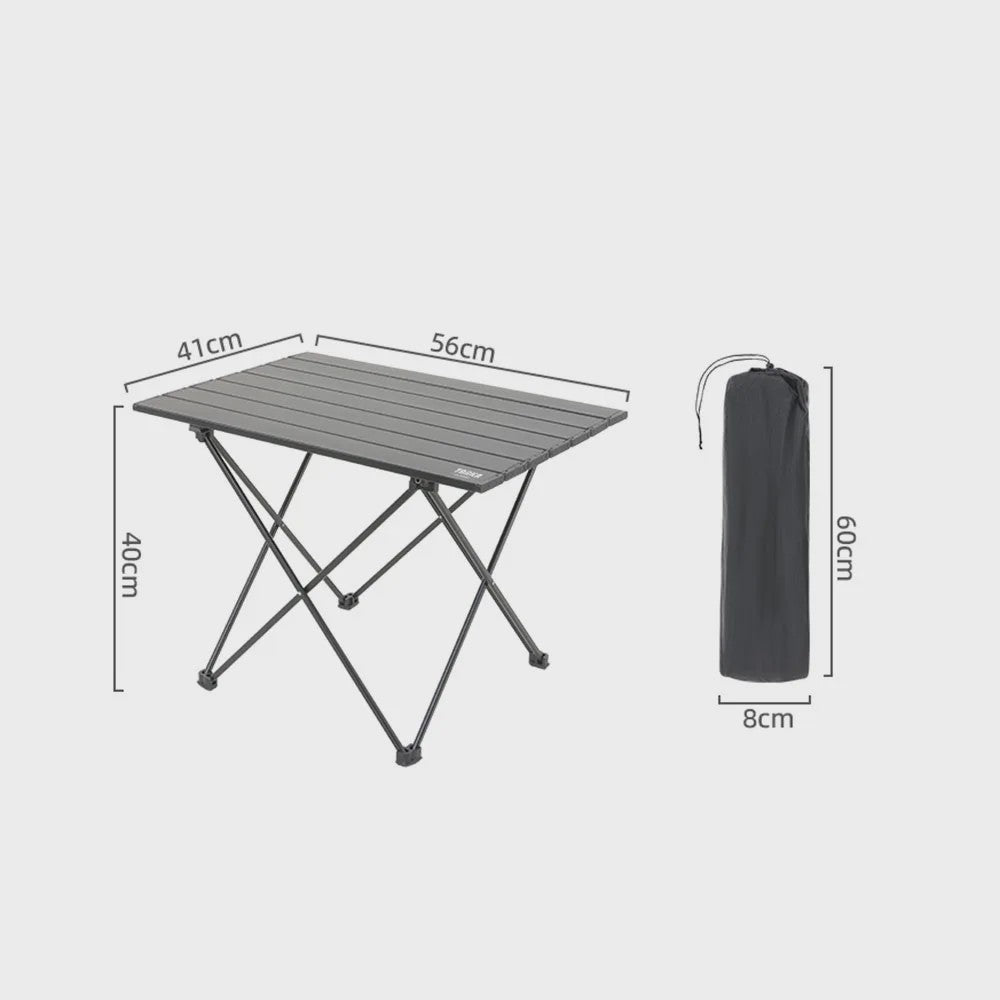 Tarka Opvouwbare Campingtafel - Lichtgewicht Aluminium Tafel voor Buiten, BBQ & Picknick