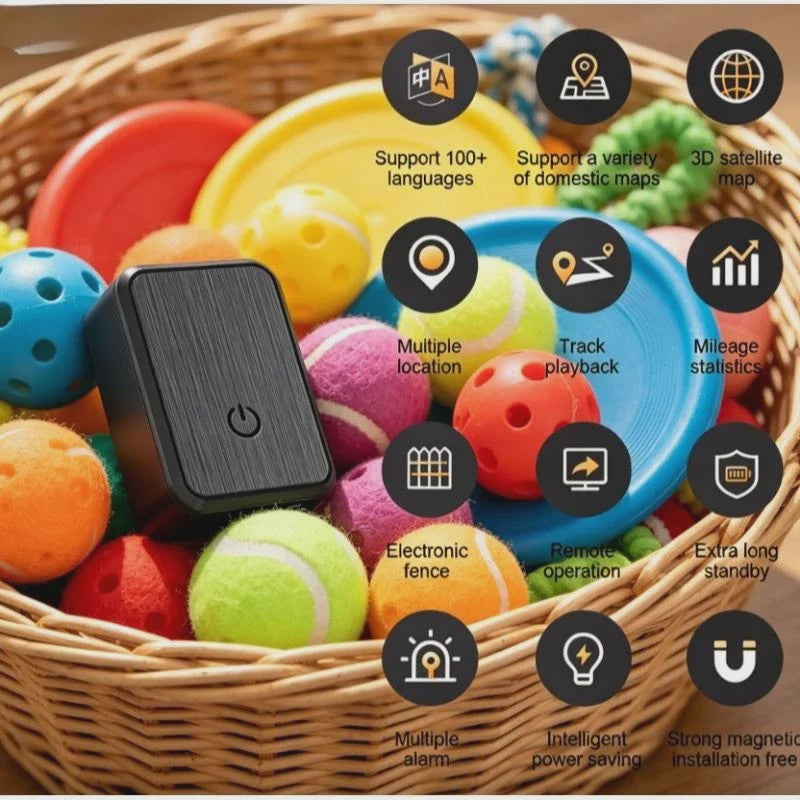 Mini GPS Tracker: Veiligheid en Vinden voor Auto, Kinderen, Huisdieren & Sleutels