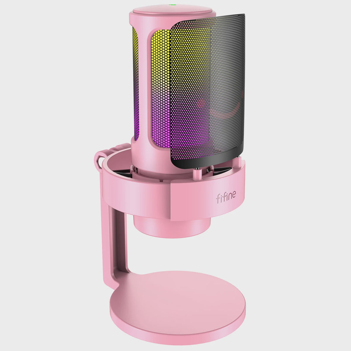 FIFINE A8 USB Microfoon: RGB, Mute & Koptelefoonuitgang voor PC/Mac Streaming & Opnames