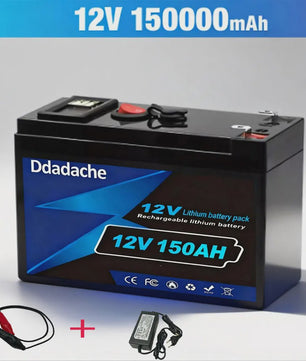 12V 150Ah LiFePO4 Accu - 1920Wh Deep Cycle Lithium Batterij met BMS