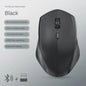 Ergonomische Draadloze Muis: 2.4G & Bluetooth, Oplaadbaar, 1600 DPI, 6 Knoppen