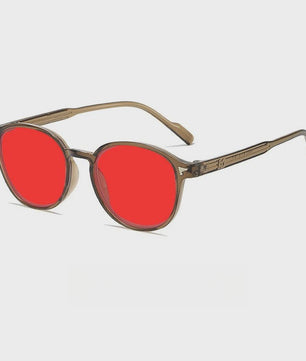 SEAMERGO Retro Unisex Nachtzicht Bril - UV Bescherming, Anti Blauw Licht & Straling