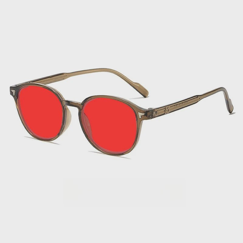 SEAMERGO Retro Unisex Nachtzicht Bril - UV Bescherming, Anti Blauw Licht & Straling