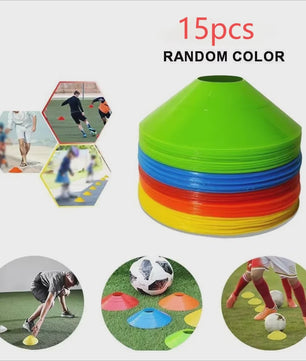 Set Trainingsschijven Kegels voor Voetbal, Basketbal & Sport - Duurzaam & Flexibel