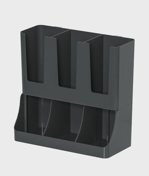 Wandmontage Koffie Station Organizer - Opslag voor Bekers, Cups en Bar Accessoires