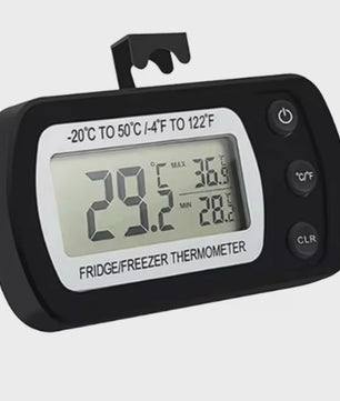 Digitale Koelkast en Vriezer Thermometer met Haak - Nauwkeurige Temperatuurmonitoring