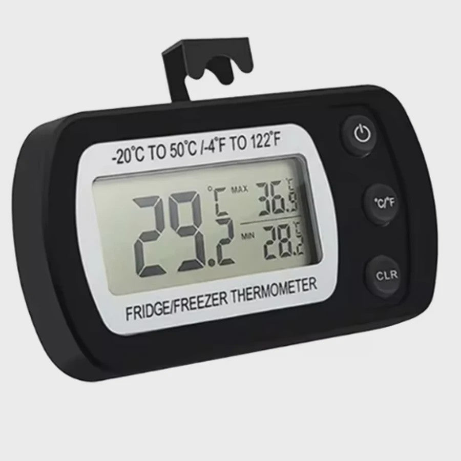 Digitale Koelkast en Vriezer Thermometer met Haak - Nauwkeurige Temperatuurmonitoring