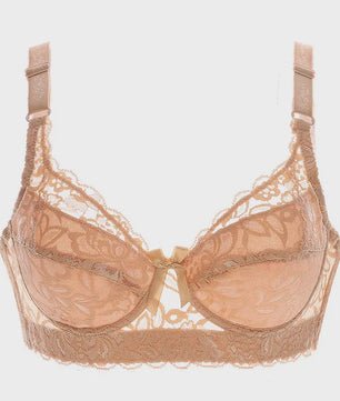 Dames Grote Maten Kant Push-Up Bralette Bh - Sexy Lingerie voor Vrouwen