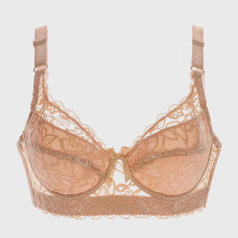 Dames Grote Maten Kant Push-Up Bralette Bh - Sexy Lingerie voor Vrouwen