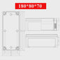 Waterproof Plastic Enclosure Box Electronic Electrical Project Box ABS Outdoor Junction Box Housing IP67 Project Instrument Case