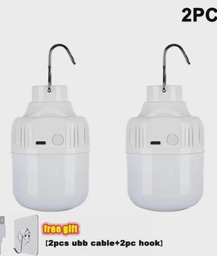 Draagbare LED Camping Lantaarn met Haak & Magneet - Noodverlichting & Powerbank