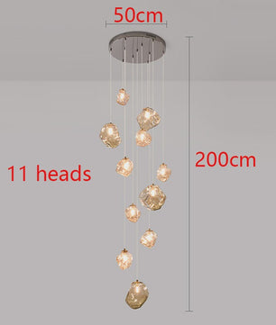 Moderne LED Hanglamp - Stijlvolle Plafondlamp voor Woonkamer & Trappenhuis