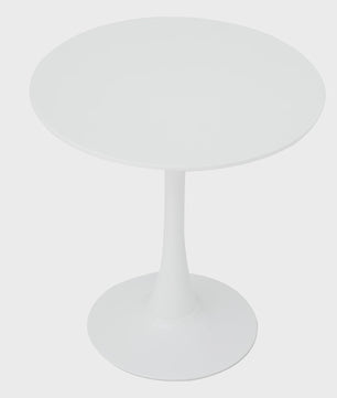 Elegante Ronde Eettafel - Nordic Tulip Design - 70cm - Wit of Zwart