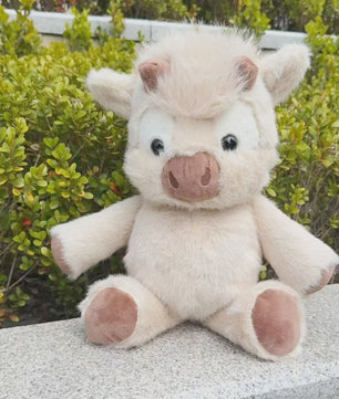Schattige Highland Koe Pluche Knuffel - Zacht & Knuffelbaar Cadeau