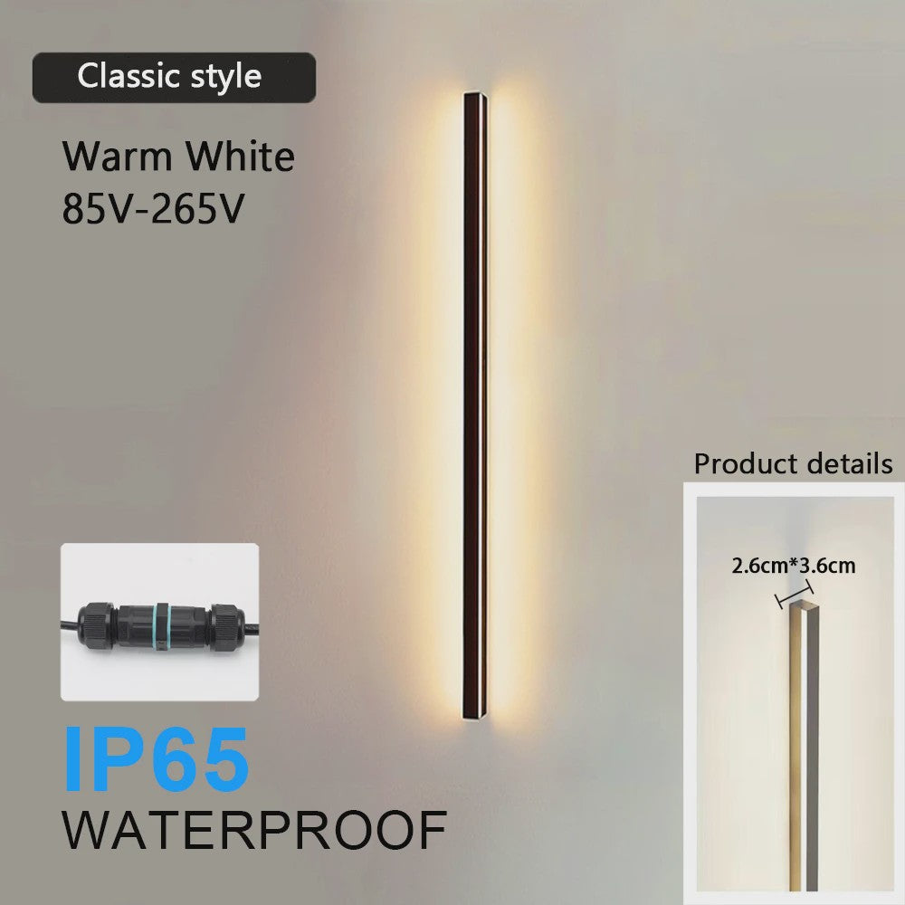Dimbaar LED Buiten Wandlamp IP65 Waterdicht - 60cm tot 200cm