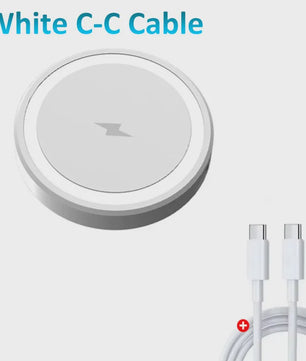 Magnetische Draadloze Oplader Pad voor iPhone Magsafe & AirPods - 15W Snelle Oplaadstation