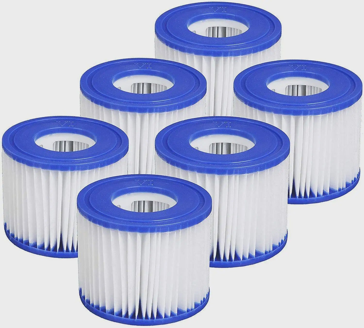 6x Spa Filter Cartridge voor Lay-Z-Spa Hot Tub - Zwembad Reiniging