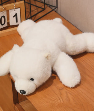 Knuffelbeer Pluche: Bruine Beer, IJsbeer of Panda - 30/45/65cm - Zacht en Gewogen