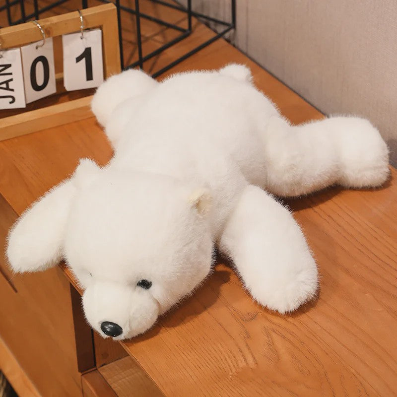 Knuffelbeer Pluche: Bruine Beer, IJsbeer of Panda - 30/45/65cm - Zacht en Gewogen