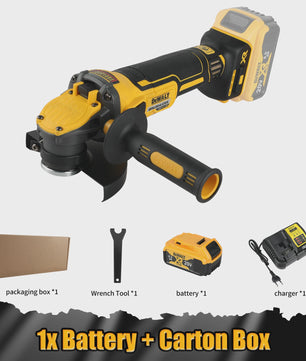DEWALT DCG409 Haakse Slijper 20V Brushless Snoerloos 125mm - Krachtige Polijstmachine