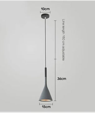 Moderne LED Hanglamp E27 Fitting - Stijlvol en Veelzijdig voor Keuken, Slaapkamer of Eetkamer