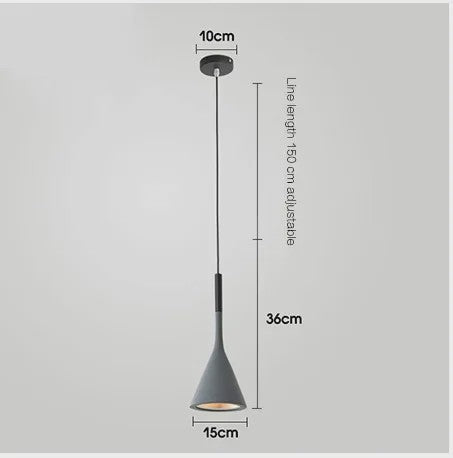 Moderne LED Hanglamp E27 Fitting - Stijlvol en Veelzijdig voor Keuken, Slaapkamer of Eetkamer