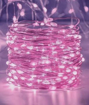 Sfeervolle Batterij-Aangedreven LED Snoerlichtjes met Koperdraad - 10-100 LED
