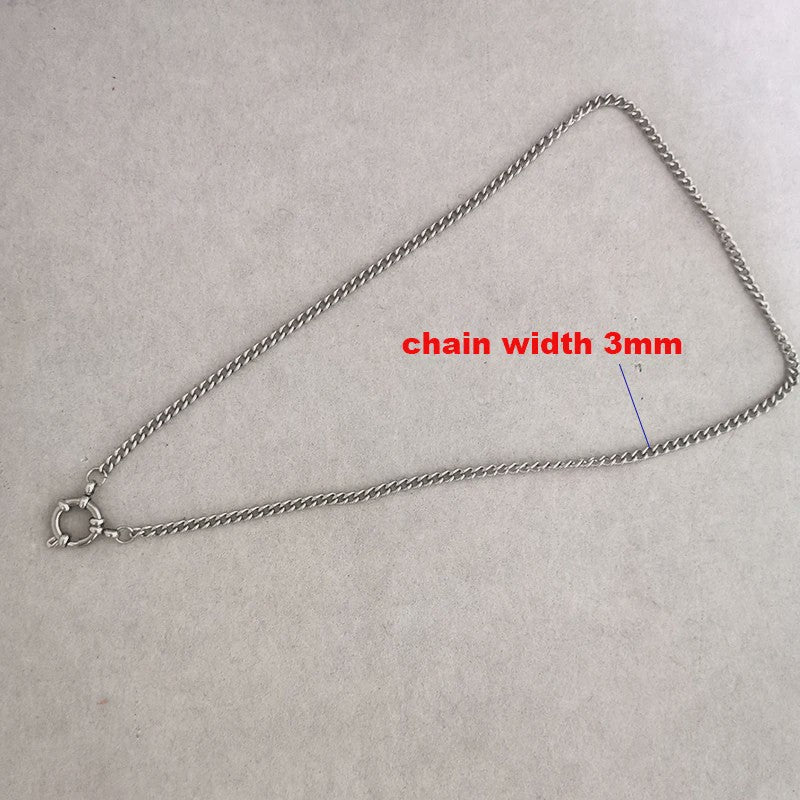 Gouden Roestvrij Stalen Ketting met Sailor Sluiting - Unisex Choker