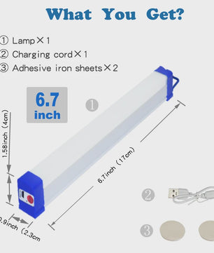 Oplaadbare LED Lamp Buis met Magneet - Draagbaar, USB Noodverlichting voor Camping & Werk