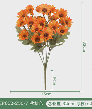 Kunstboeket Margrieten - Zijden Bloemen voor Decoratie (32cm)
