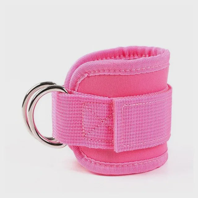 Verstelbare Enkelbanden met D-Ring voor Kabelmachine - Fitness, Glute Kickbacks & Been Training