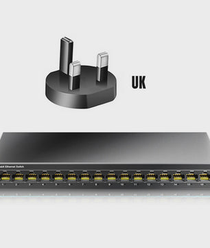 Gigabit Netwerk Switch 16 Poorten 1000Mbps - High Performance Smart Ethernet Hub