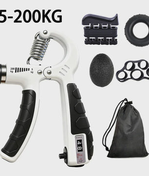 Verstelbare Hand Grip Kracht Trainer Set (100/200kg) met Teller - Hand, Pols & Onderarm Oefening