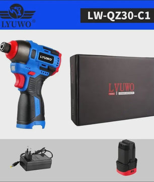 LYUWO Accuschroefmachine 16V Brushless - Krachtige 160Nm Impact Schroefmachine