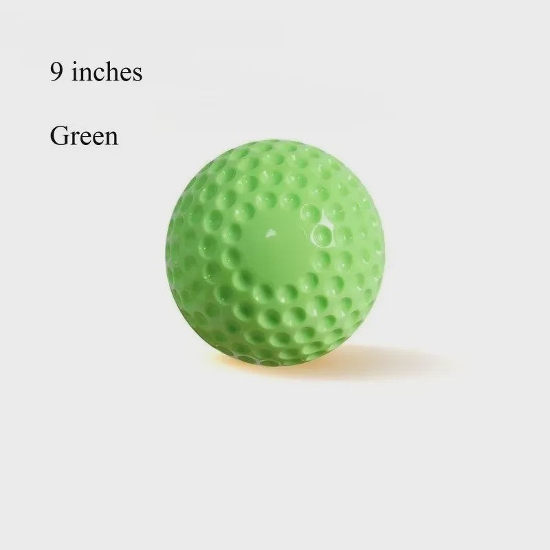 PU Baseball Trainingsballen met Kuiltjes - 9/12 Inch - Voor Pitching Machines
