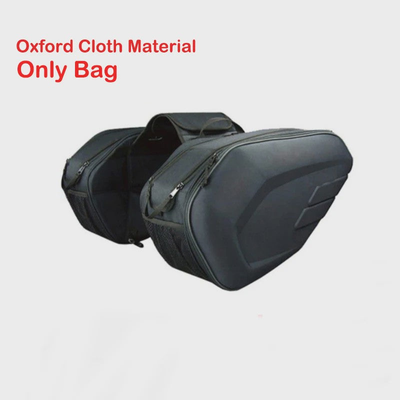 Waterdichte Motor Zadeltassen 36-58L - Zwarte Motorfiets Bagage Tassen voor Scooter & Motor