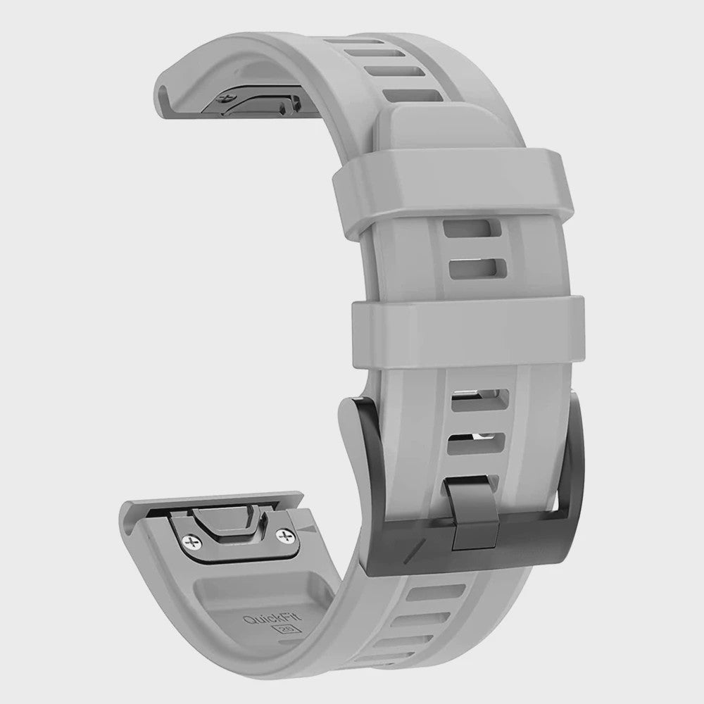 QuickFit Siliconen Horlogeband 22mm/26mm voor Garmin Fenix 7/7X, Epix Gen 2, Enduro 2 & Fenix 5/6 Series