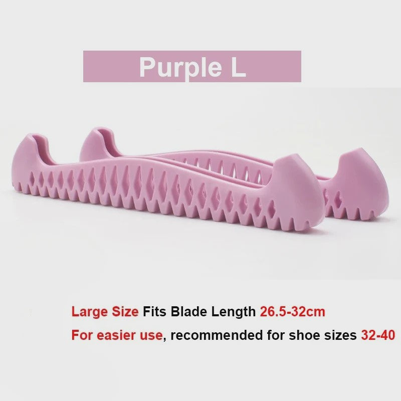 Verstelbare Schaats Blade Covers (S/L/XL) - TPU Bescherming voor IJshockey en Kunstschaatsen