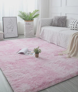 Luxe Witte Pluizige Vloerkleed - Zacht & Antislip voor Woonkamer & Slaapkamer