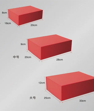 Grote Magnetische Cadeaubox met Deksel - 33x25x12cm - Luxe Inklapbare Verpakking